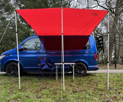 Campervan caravan awning - awning, sun