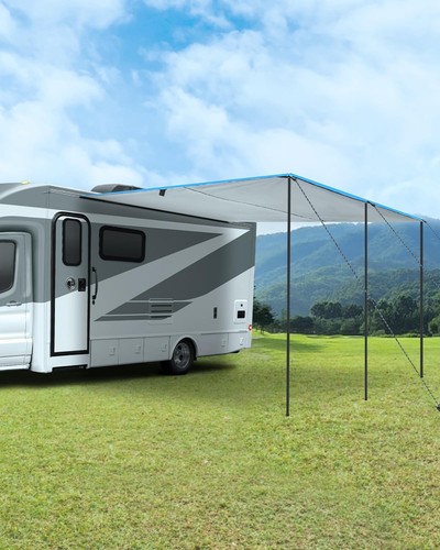Campervan awning caravan - campervan,