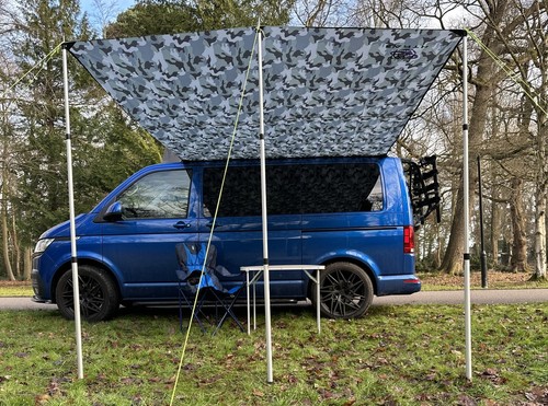 Campervan caravan awning sun - campervan,