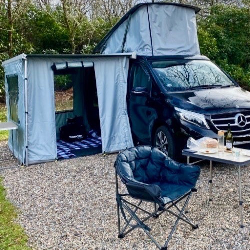 Awning room with windows - awning,