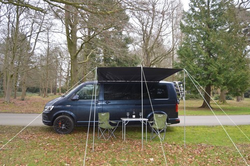 Campervan caravan awning sun - caravan,