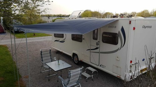 Caravan sun canopy - caravan, awning