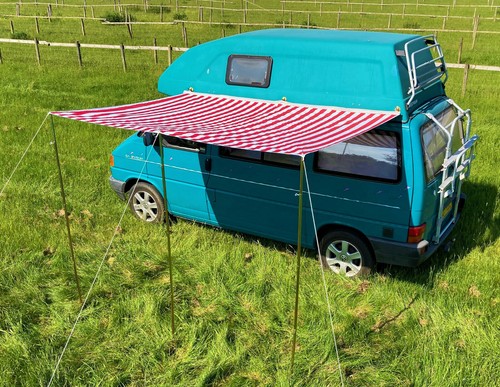 Campervan caravan awning sun - campervan,