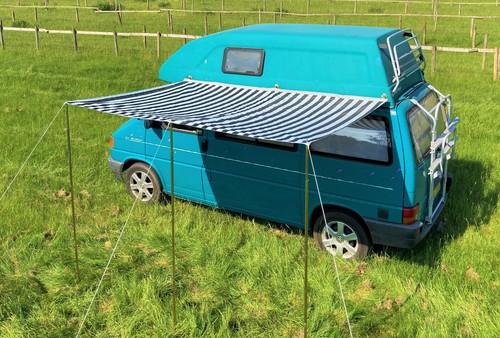Campervan caravan awning - campervan, sun