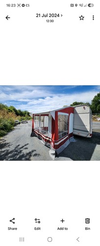 Caravan awning 0x2 4m - caravan,