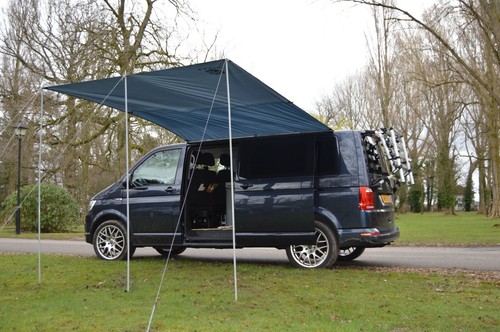 Campervan caravan awning - campervan, sun